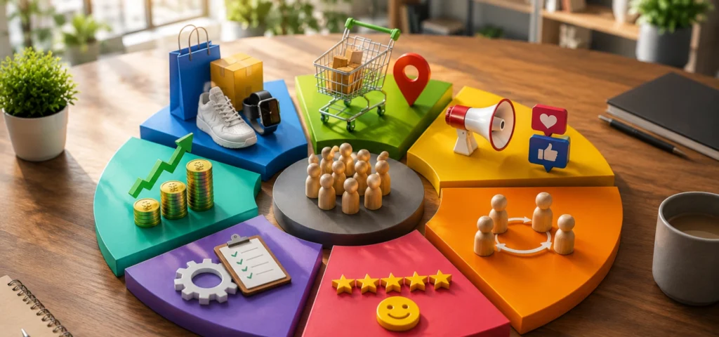 Marketing mix, las 4P y 7P