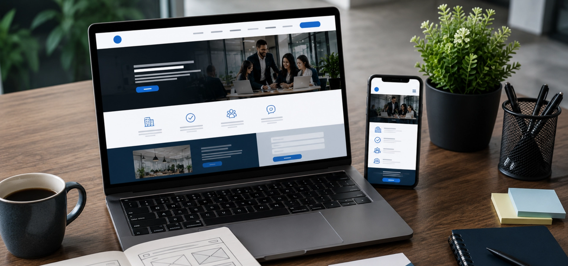 qué información poner en una página web