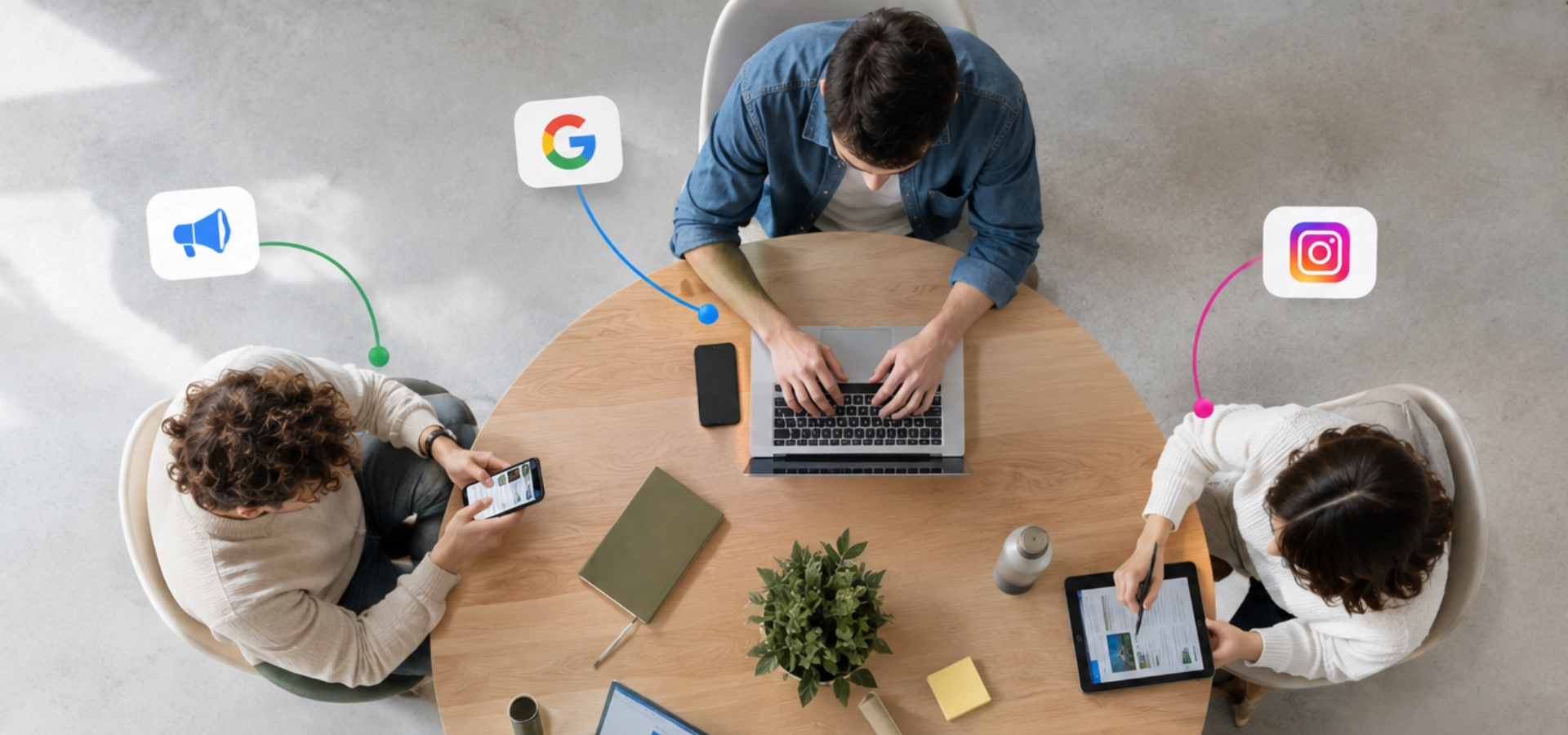 tus clientes vienen desde diferentes medios