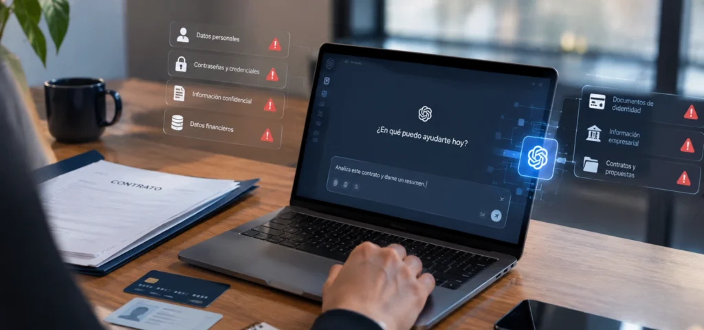 Información que no debería compartir con la Inteligencia Artificial
