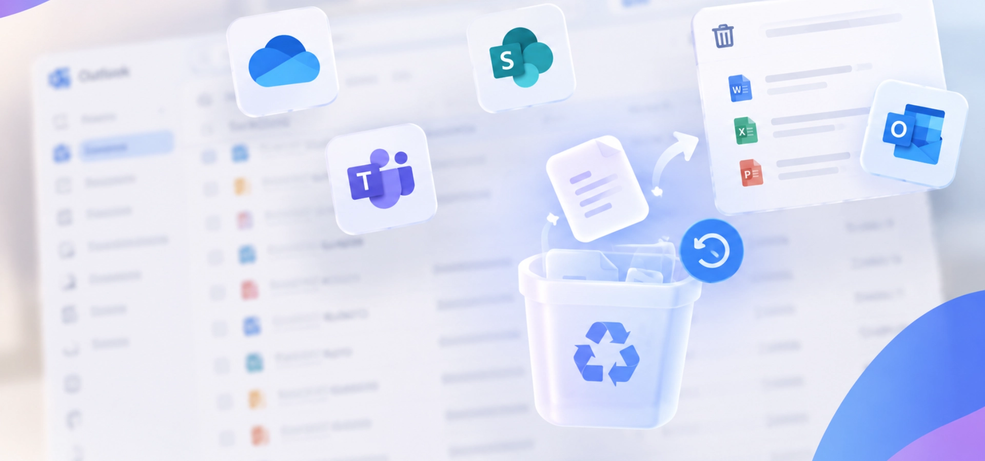 recuperar archivos borrados de Microsoft 365